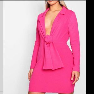 NWT Hot Pink Blazer Dress